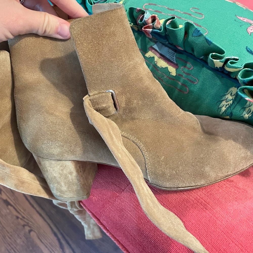 Suede rag and bone booties